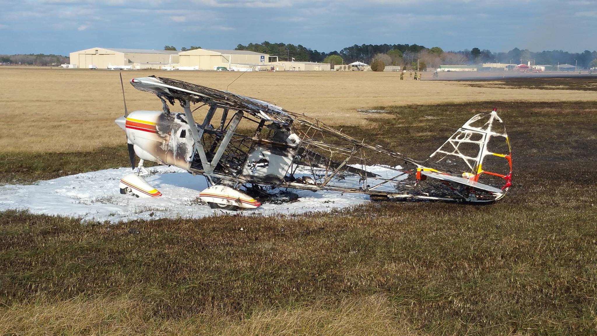 single-engine-plane-caught-fire-at-georgetown-airport-minor-injuries-reported-first-state-update