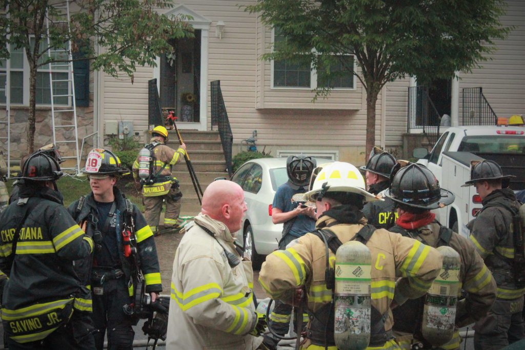Six firefighters injured, six families displaced in Jersey City