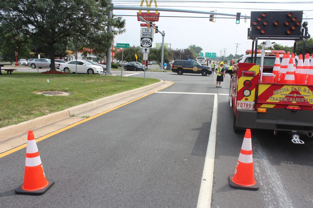 Injury Accident On Route 40 Sends One To Hospital – First State Update