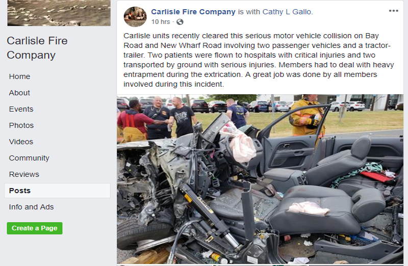 Troopers Update Milford Crash That Sent Two To Hospital By Air, Two By ...